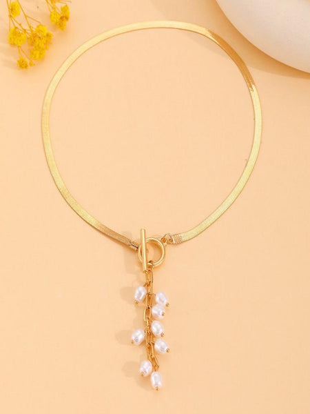 Nyra Gold Plated Chain