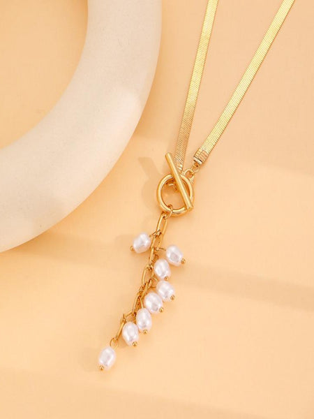 Nyra Gold Plated Chain