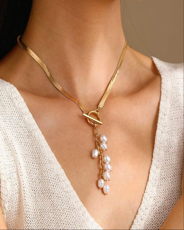 Nyra Gold Plated Chain