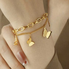 Lumi Gold Plated Bracelet