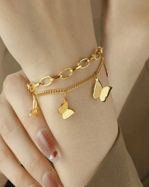 Lumi Gold Plated Bracelet