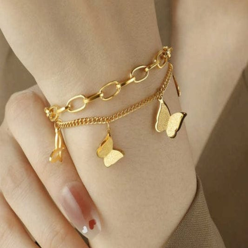 Lumi Gold Plated Bracelet