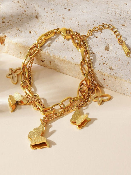 Lumi Gold Plated Bracelet
