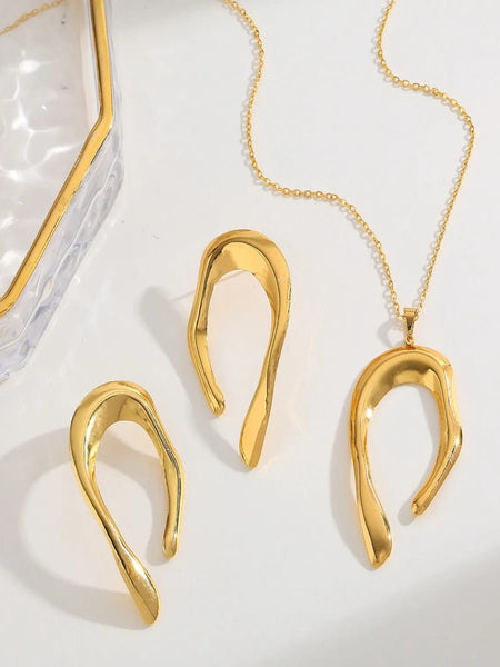 Astryx 18K Gold Plated Set