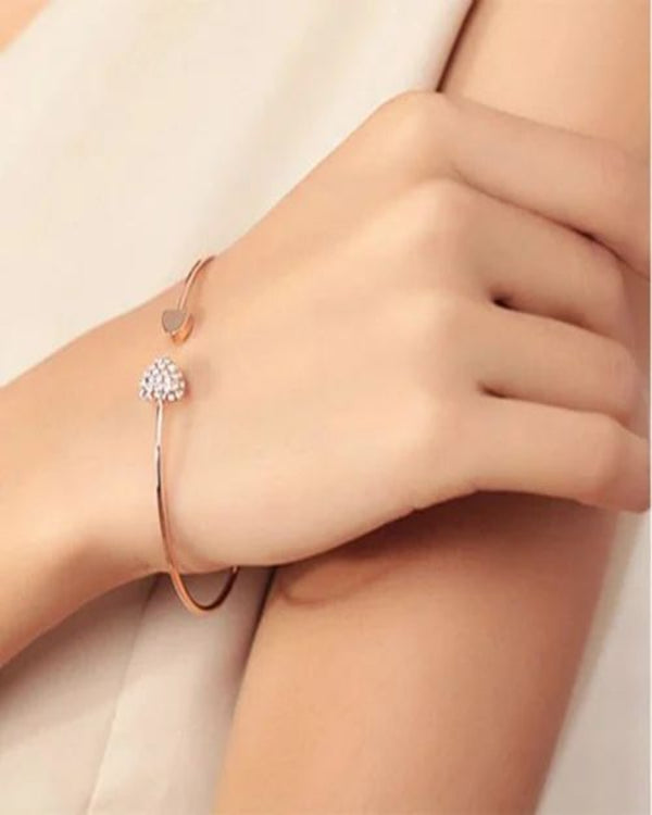 Stellar Heart Bangle