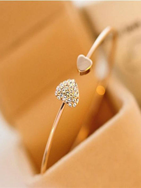Stellar Heart Bangle