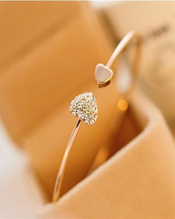 Stellar Heart Bangle
