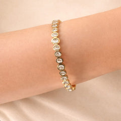 Astra Gold Plated Bangle (one size)