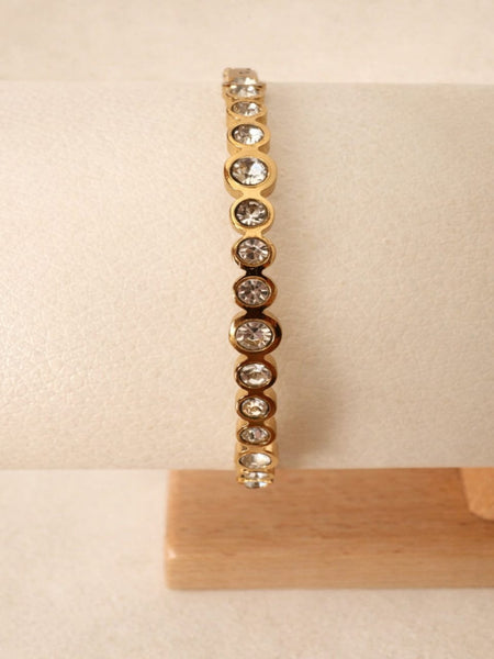 Astra Gold Plated Bangle (one size)