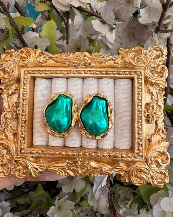 Elaris Green Earrings