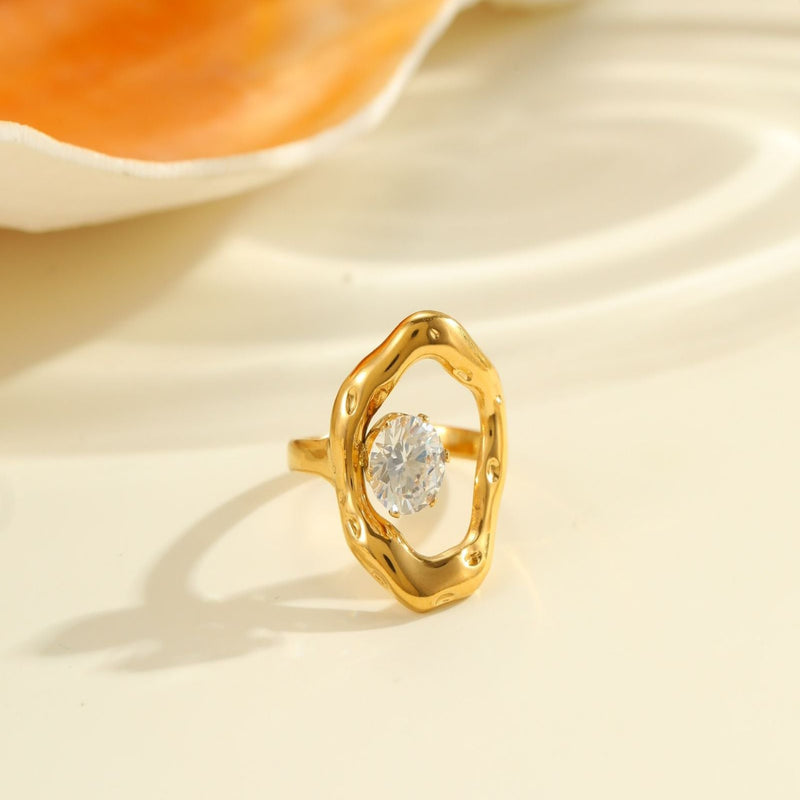 Velora 18k Gold Plated Ring