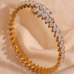 Star Lore 18k Real Gold Plated Bracelet