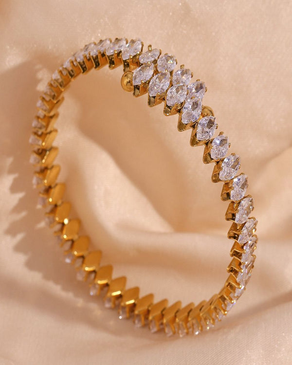 Star Lore 18k Real Gold Plated Bracelet