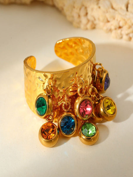 Astra Prism 18K Gold Plated Ring