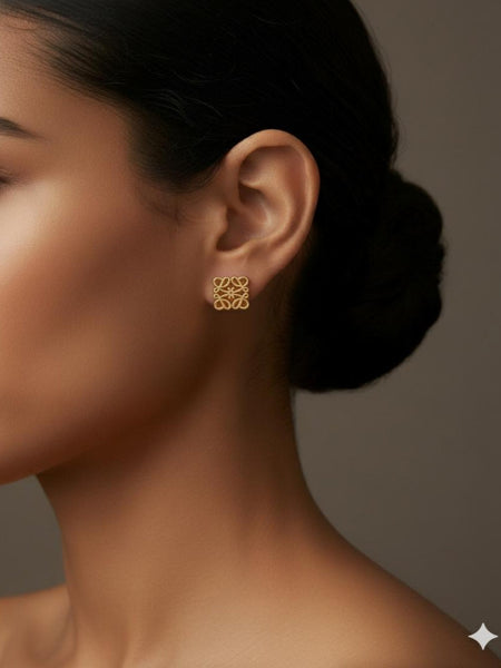 Phoebe- Gold Radiance Studs