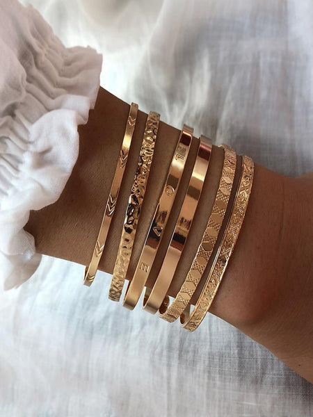 Zenith Bangle Stack (Adjustable)