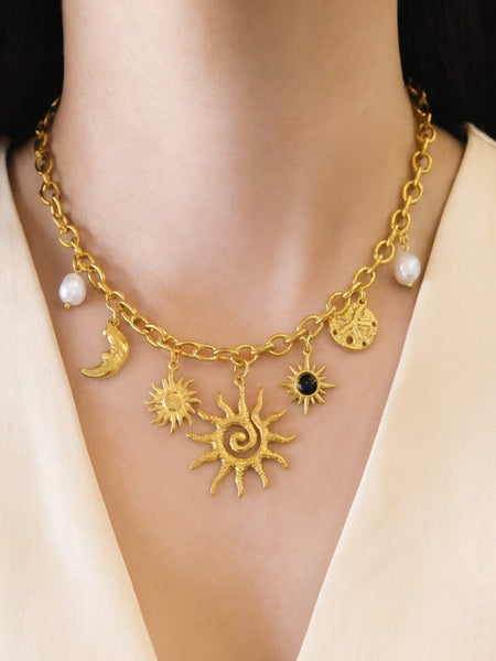 Galaxy 18K Gold Plated Chain
