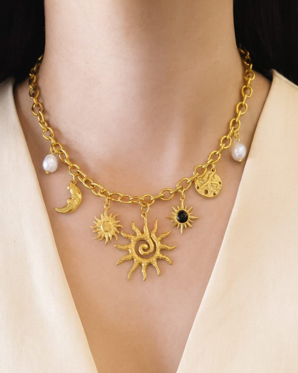 Galaxy 18K Gold Plated Chain