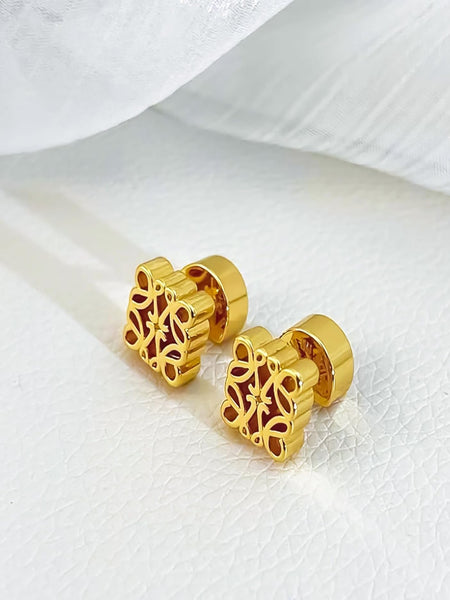 Phoebe- Gold Radiance Studs