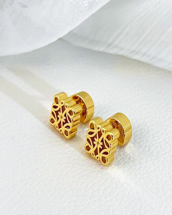 Phoebe- Gold Radiance Studs