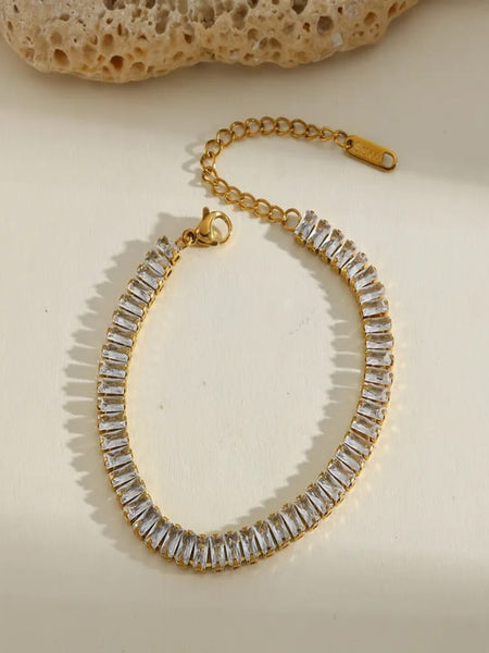 Lunar Twilight 18 k Gold Plated  Bracelet