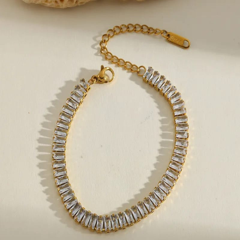Lunar Twilight 18 k Gold Plated  Bracelet