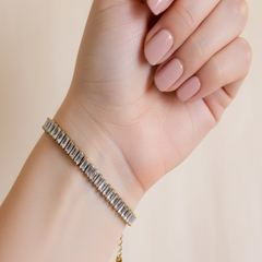 Lunar Twilight 18 k Gold Plated  Bracelet