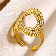 GoldNova 18k Gold plated Ring