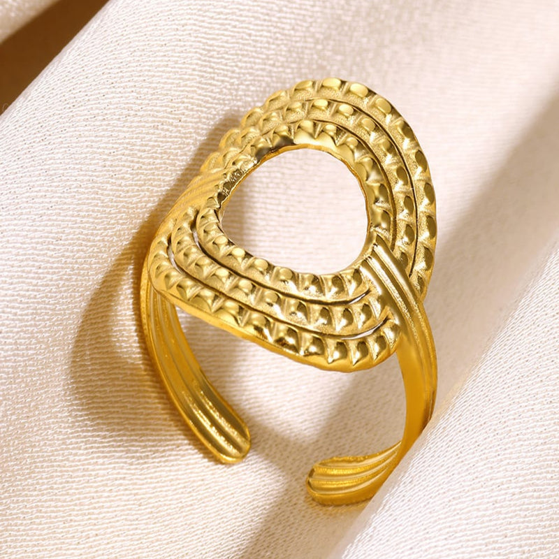 GoldNova 18k Gold plated Ring