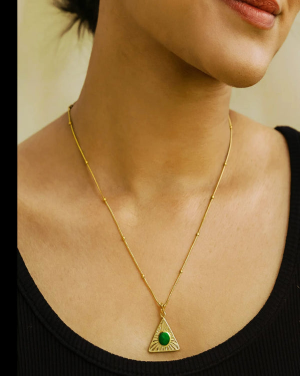 Sol-The Golden Beam Necklace