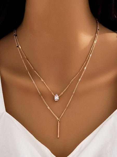 Stellar Descent 18K Gold Plated Chain