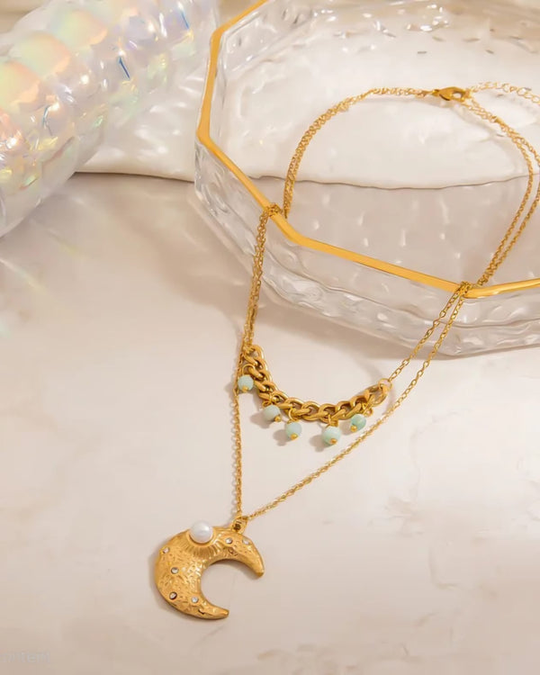 Lunar Muse 18K Gold Plated Chain