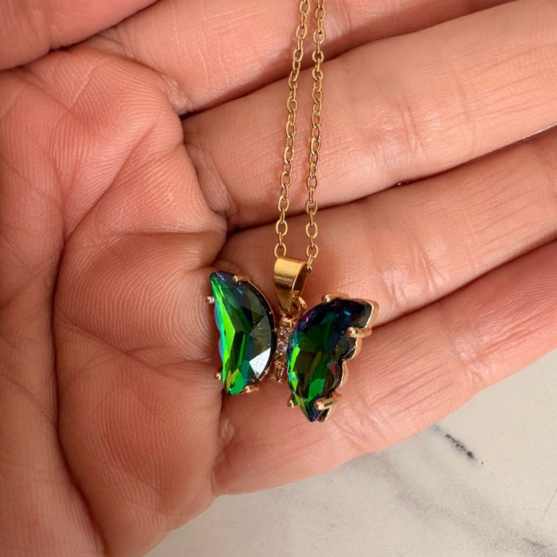 Prism Wing 18K Gold Plated Chain