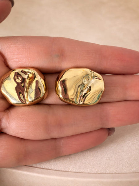 Moon Stud Earrings