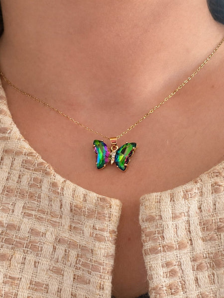 Prism Wing 18K Gold Plated Chain