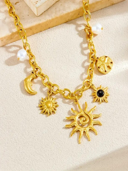 Galaxy 18K Gold Plated Chain