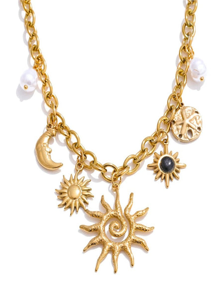 Galaxy 18K Gold Plated Chain