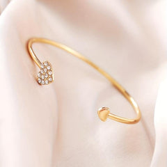 Stellar Heart Bangle