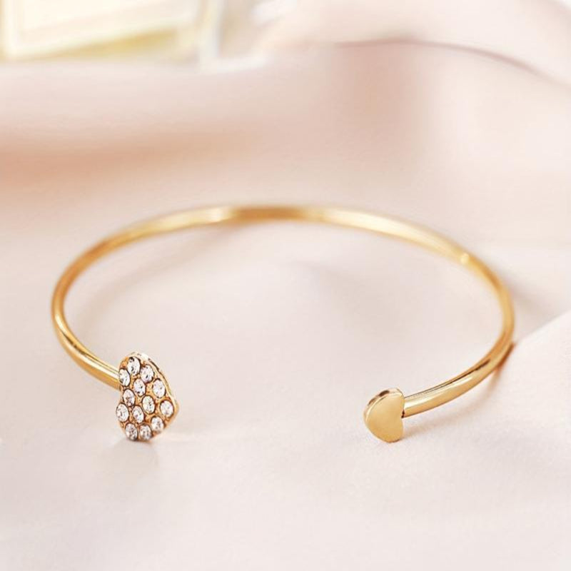Stellar Heart Bangle