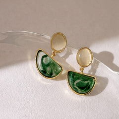 Luna Horizon Sterling Silver Earring