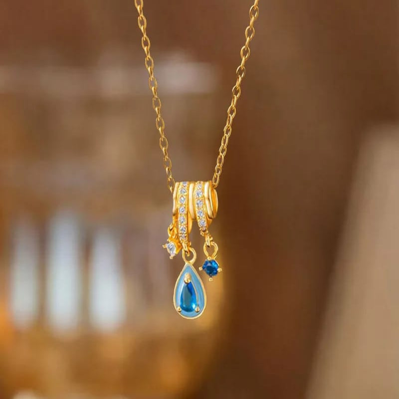 Aether Drop 18k Real Gold Plated Chain