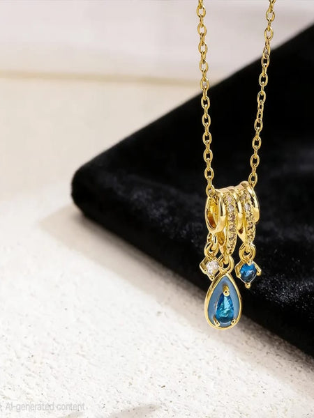 Aether Drop 18k Real Gold Plated Chain