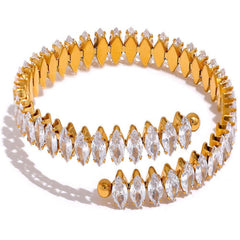 Star Lore 18k Real Gold Plated Bracelet