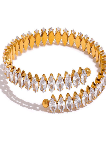 Star Lore 18k Real Gold Plated Bracelet