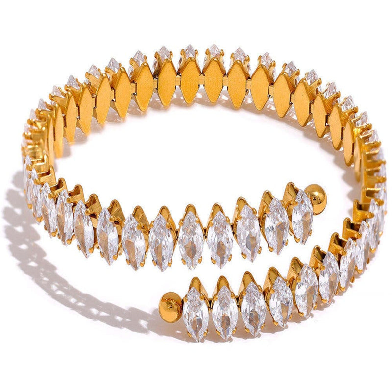 Star Lore 18k Real Gold Plated Bracelet