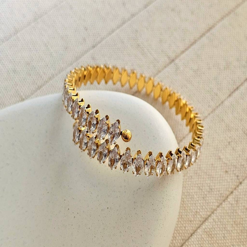 Star Lore 18k Real Gold Plated Bracelet