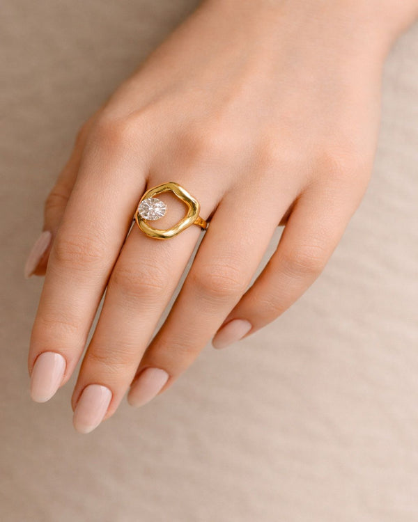 Velora 18k Gold Plated Ring