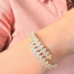 Star Lore 18k Real Gold Plated Bracelet