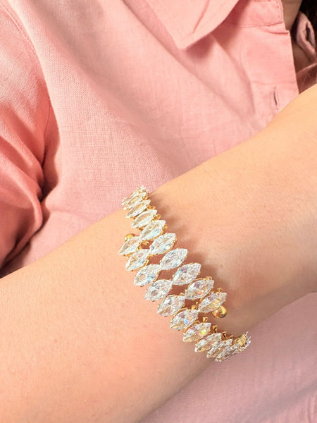 Star Lore 18k Real Gold Plated Bracelet