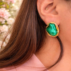 Elaris Green Earrings